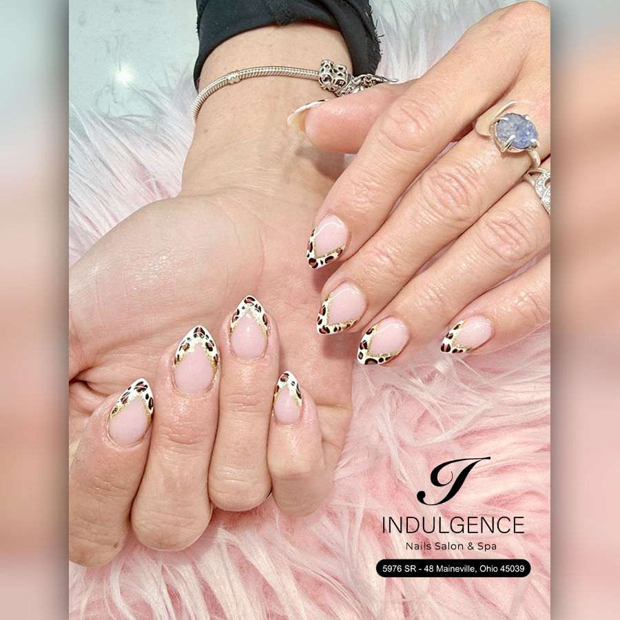 winter nails at Indulgence Nail Salon & Spa